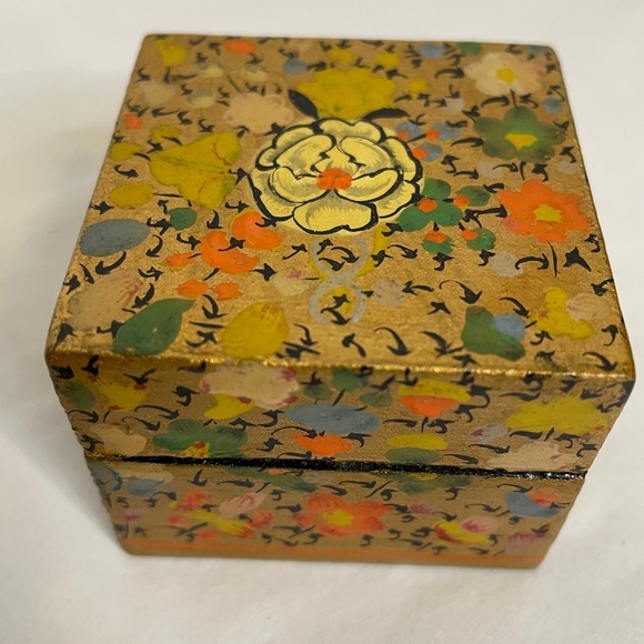 3 handmade trinket boxes from India - Picture 5 of 6